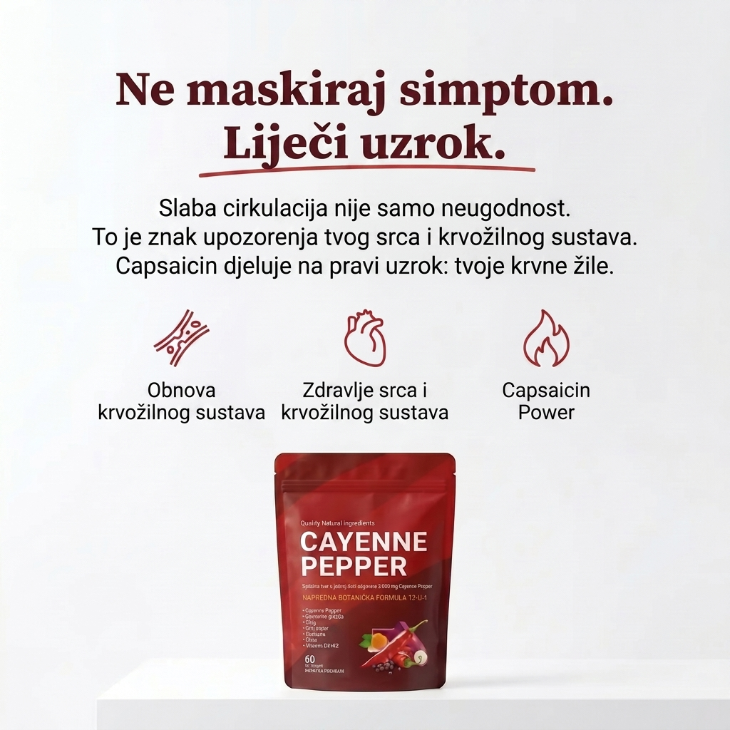 VIRZAV® Capsaicin Power – Cayenne Pepper kapsule