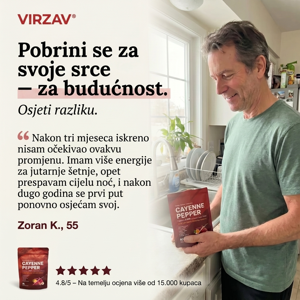 VIRZAV® Capsaicin Power – Cayenne Pepper kapsule